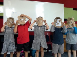 Farm animals' masks