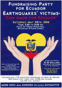 Ayudanos a juntar dinero para las victimas del terremoto