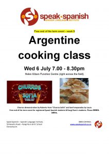 Argentine Cooking Class